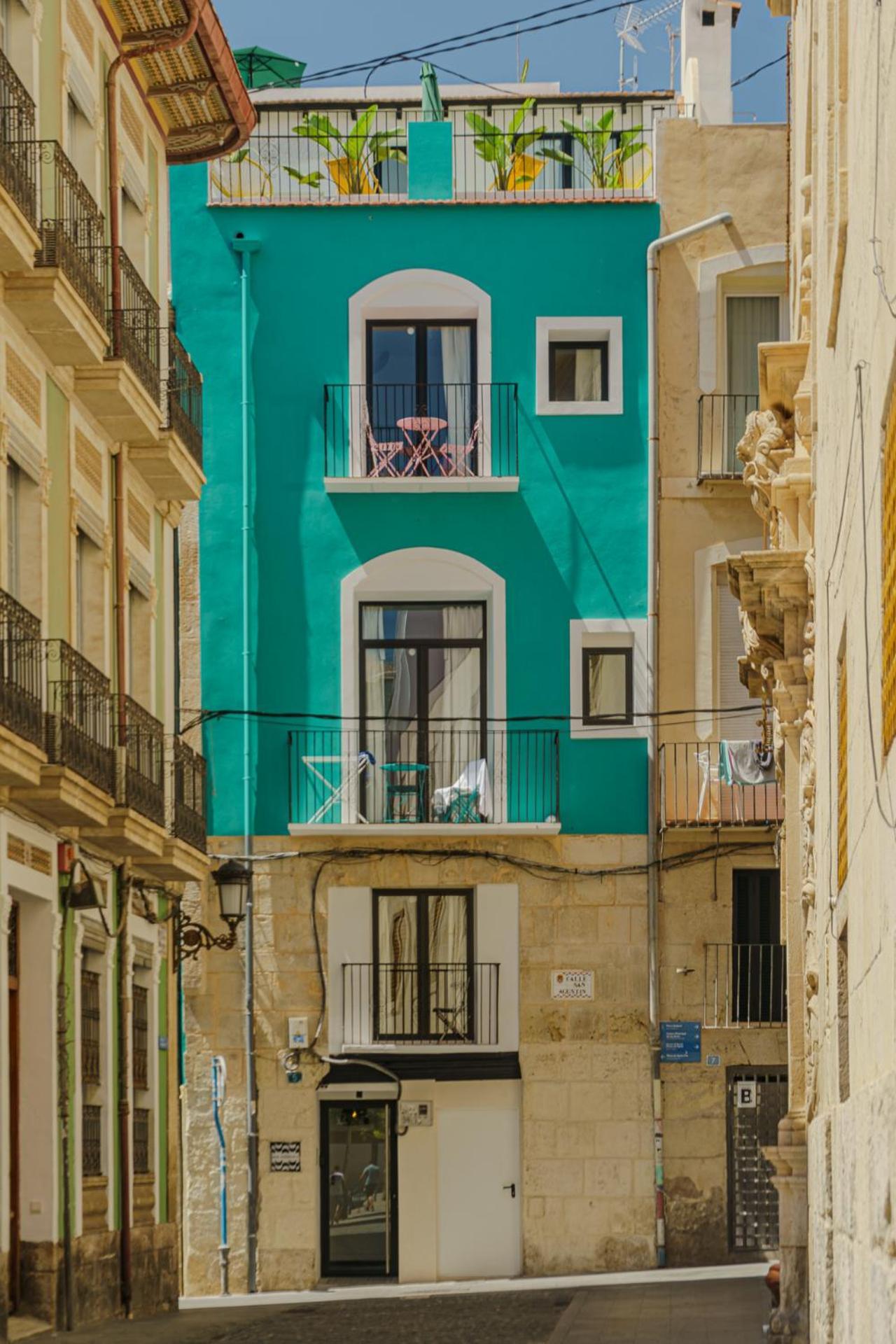 Glamorous Pink Studio In City Center Alicante Exterior photo